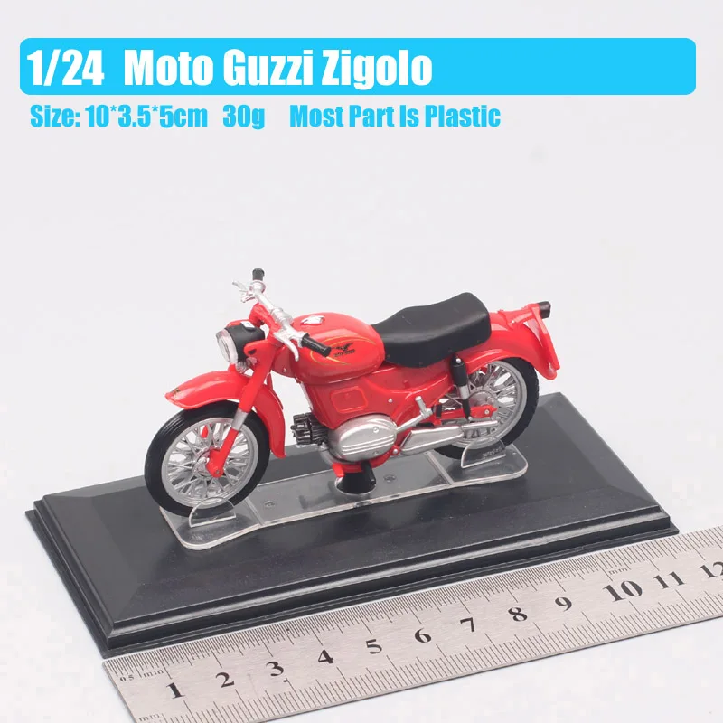Moto GUZZI zigolo rouge starline 1:24 Moto-modèle