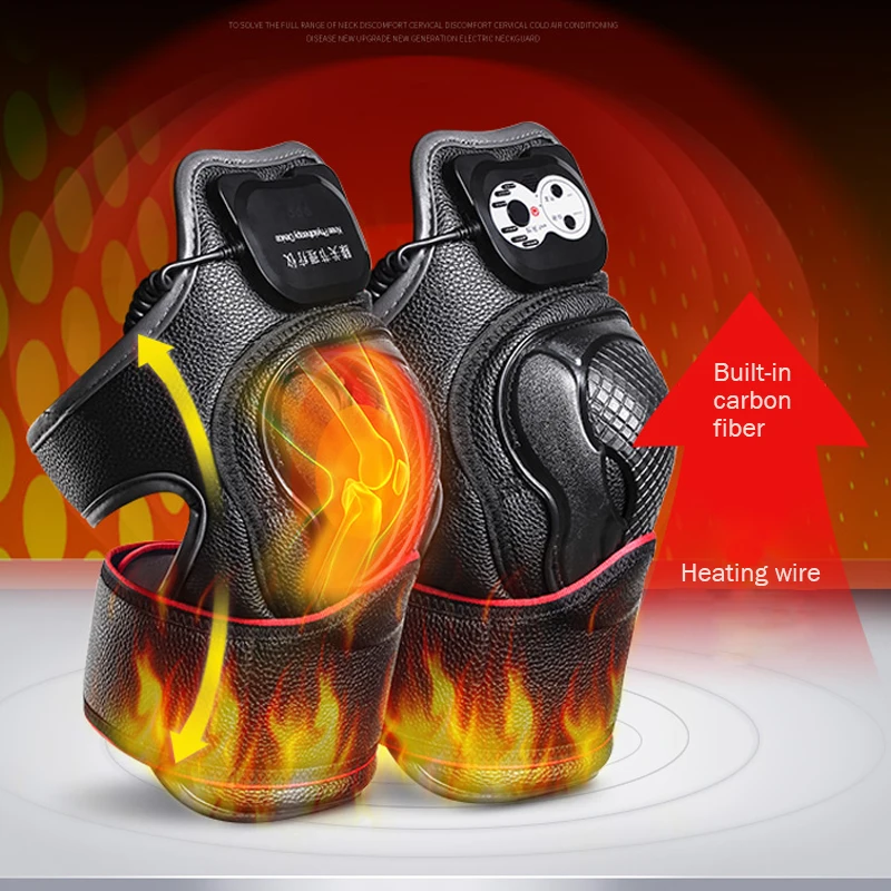 Skup Wibracji ogrzewanie masaż stawu kolanowego reumatoidalne zapalenie stawów fizjoterapia Instrument kolana magnetyczne elektryczne masaż ulgę w bólu