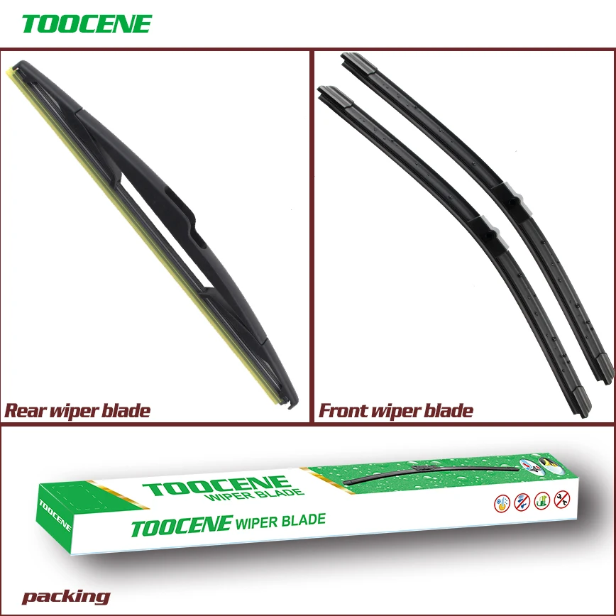 Front and Rear Wiper Blades For Ford Focus MK2 Hatchback 2005-2011 Windshield Windscreen wiper Auto Car Accessories 26