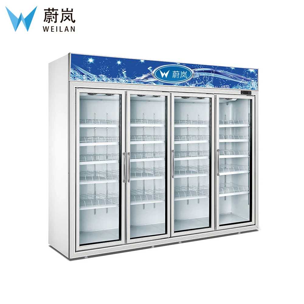 Equipamento refrigerador de mostruário comercial de 2 8 ℃ 4 portasFreezers AliExpress