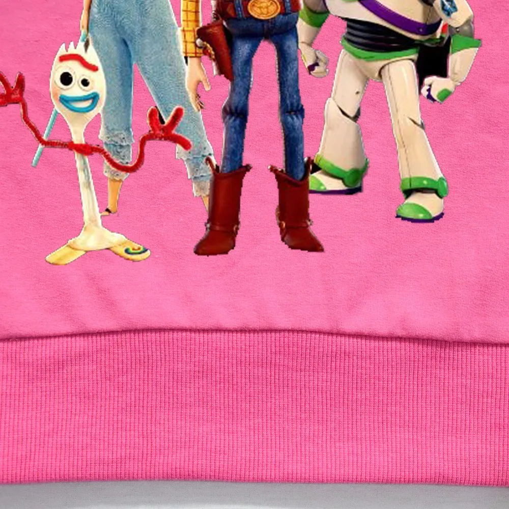 Toy Story/4 детские толстовки с героями мультфильмов для девочек; толстовка с капюшоном и капюшоном для мальчиков; сезон весна-осень; теплый свитер