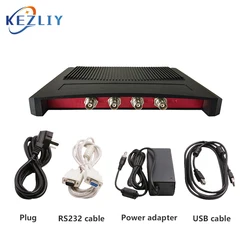 Lecteur de cartes fixe Rfid UHF à quatre canaux, Interface WIFI pour la gestion des stocks, 902 928MHz, 865 868MHz, 4G RS232 
