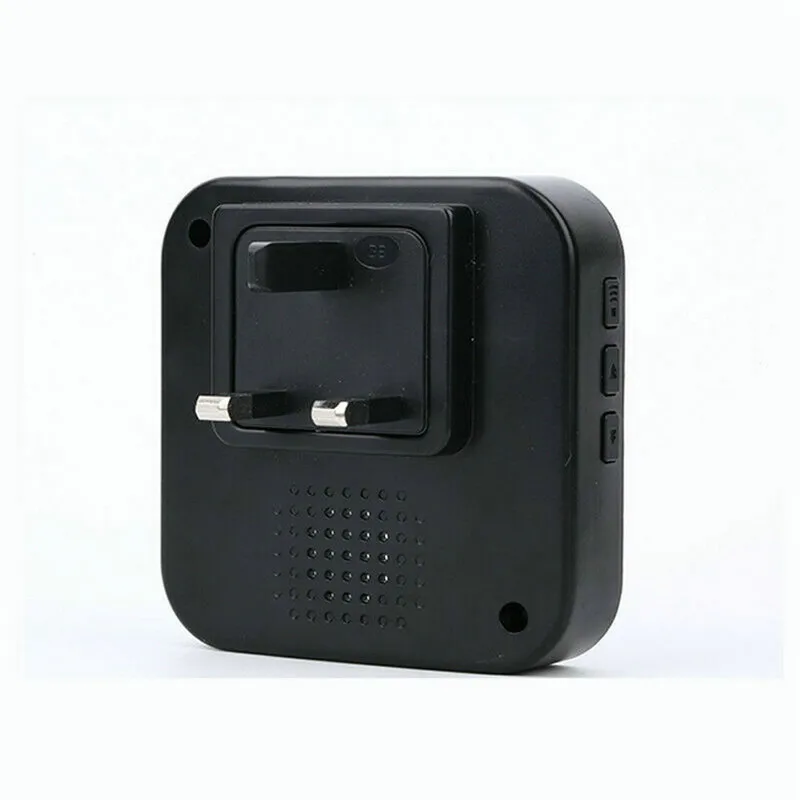Wireless Doorbell Kit IP55 Waterproof DIY Door Bell Chime Receivers 55 Chimes Melodies UK Plug
