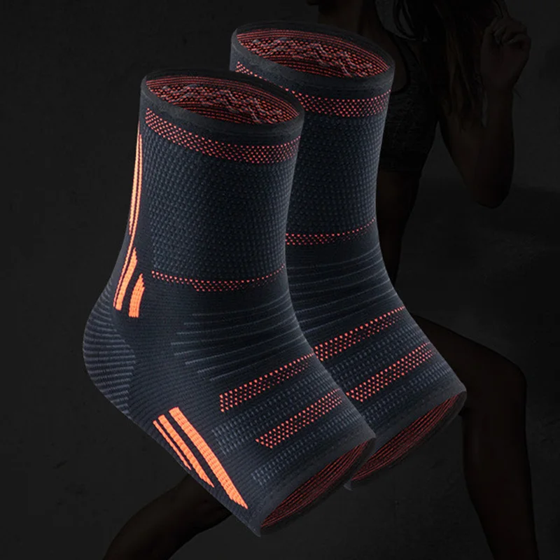 Newly Ankle Brace Anti Sprained Warm Ankles Support Sleeve for Outdoor Sports Basketball Badminton SD669