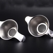 1PC Stainless Steel Tea Strainer Fine Mesh Chinese Kungfu Tea Leaf Funnel Filter For Tea& Coffee Kitchen Accessories