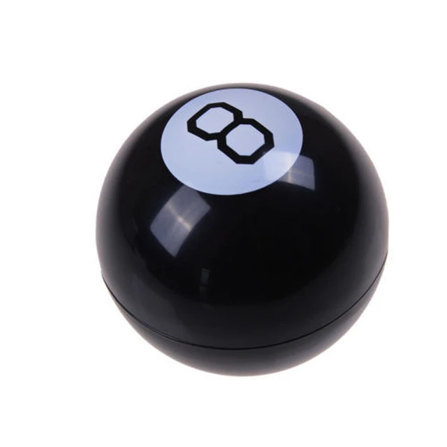 Boule magique noire 8, jouet sphérique, accessoire de jeu de fête Portable,  amusant, cadeau pour enfants - AliExpress