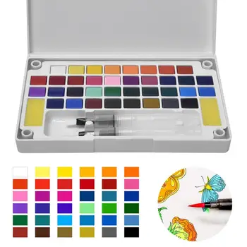 

Solid Pigment Children Outdoor Sketch Painting Portable Pigment Kit Art Supply