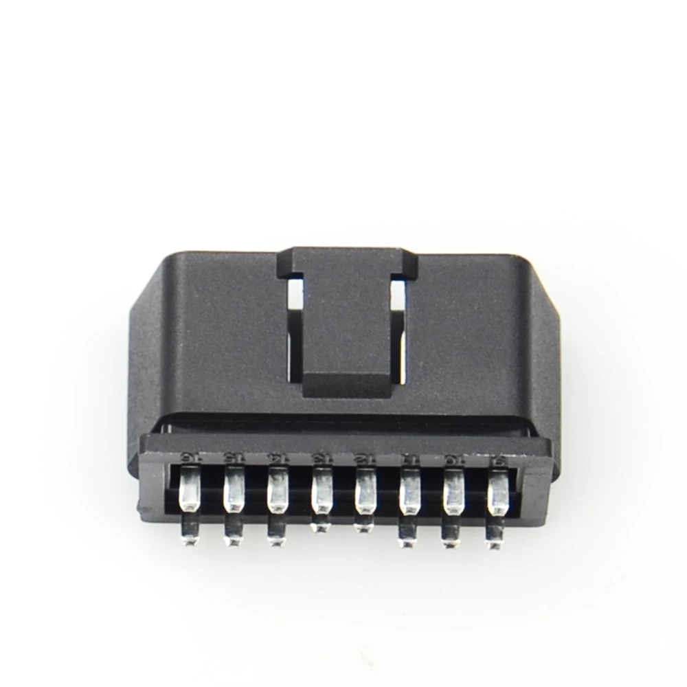 OBD2 Connector 16 Pin Automobile Female Socket