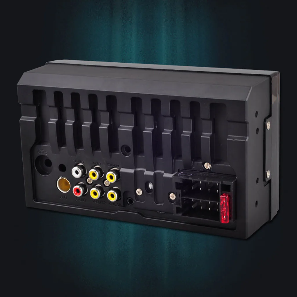 MP5 плеер Hands-Free 7 дюймов 1080P Автомобильный MP5 плеер BT AUX USB TF Сенсорный Стерео Радио HD Высокая производительность охлаждения практичный