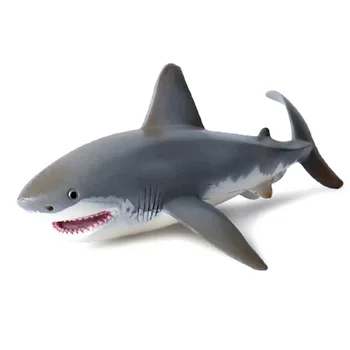

Lifelike Shark Shaped Toy Realistic Motion Simulation Animal Model for Kids Children HFing
