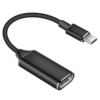 

SOONHUA Type-C To HDMI Adapter Cable USB-C 4K HD Converter For PC Laptop Mobile Phones Type-C To HDTV Adapters