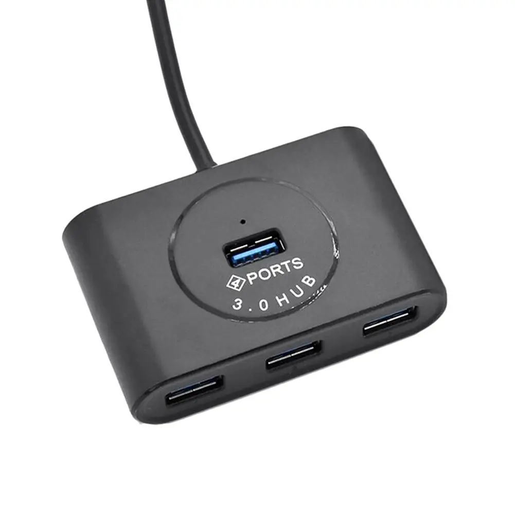 USB 3.0 HUB 4 Ports USB Hub Splitter For Laptop PC Computer HDD
