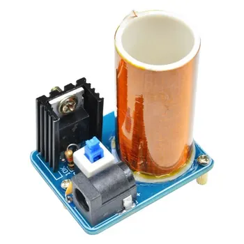 

2 Pcs Mini Space Lighting Coil DIY Parts Space Lighting Technology Electronic Production with 12V Power Supply