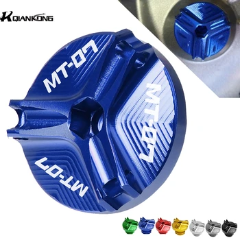 

FOR Yamaha MT-07 MT07 2014 2015 2016 2017 2018 2019 2013 2012 Motorcycle CNC Alumimun M20*2.5 Engine Oil Filter Cup Plug Cover