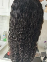 Pelucas de cabello humano con frente de encaje para mujer, ONDA DE AGUA 360, peluca frontal de encaje, pelucas de cabello brasileño, peluca ondulada de agua, peluca de cabello humano rizado