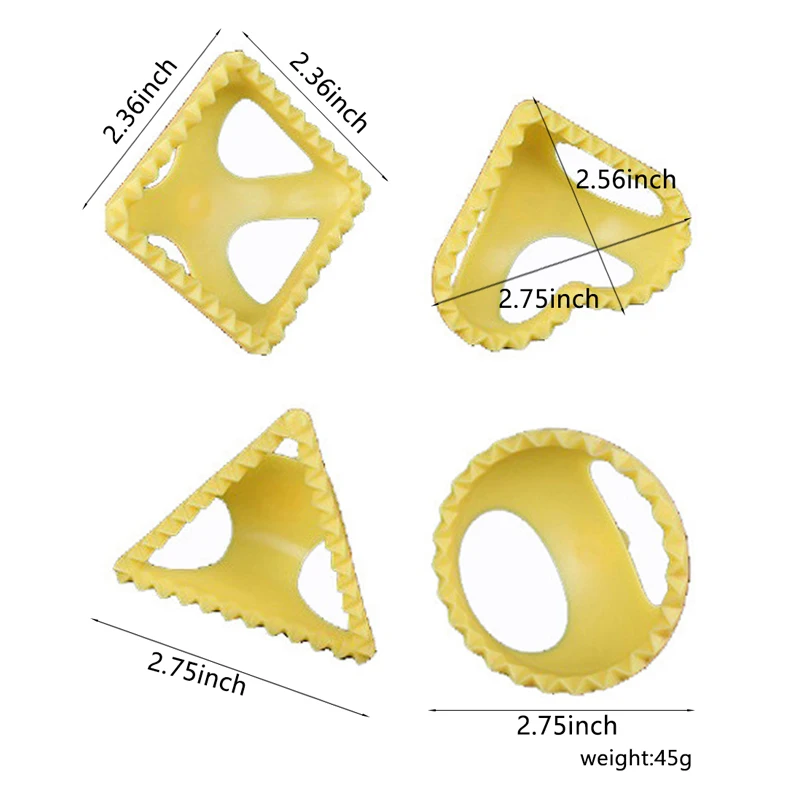 Пластиковая форма для печенья аксессуар для приготовления равиоли/щипцы пресс для печенья Форма для равиоли резак для печенья Кондитерские обжимные резаки набор 452
