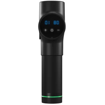 

WBM Massage Gun Handheld Body Muscle Deep Tissue Massager LCD Touch 6 Massage Heads Fascia Gun