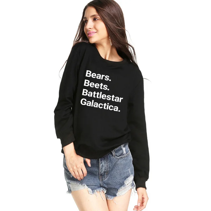 Лидер продаж, zi mu bear свекла Battlestar Carla Galactica, осенне-зимняя толстовка с капюшоном, верхняя одежда с длинными рукавами для девочек