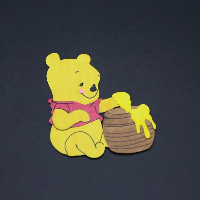 BEAR metal cutting dies animal stamps for scrapbooking albulm photo decorative card making paper craft die cut | Дом и сад