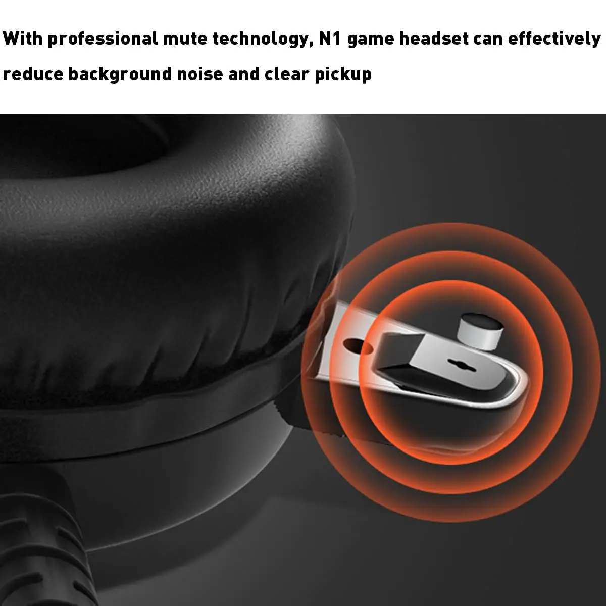N1 игровая стереогарнитура 3,5 мм USB проводные наушники с глубокими басами, наушники с микрофоном, светящийся светодиодный светильник для PS4 ПК для Xbox One