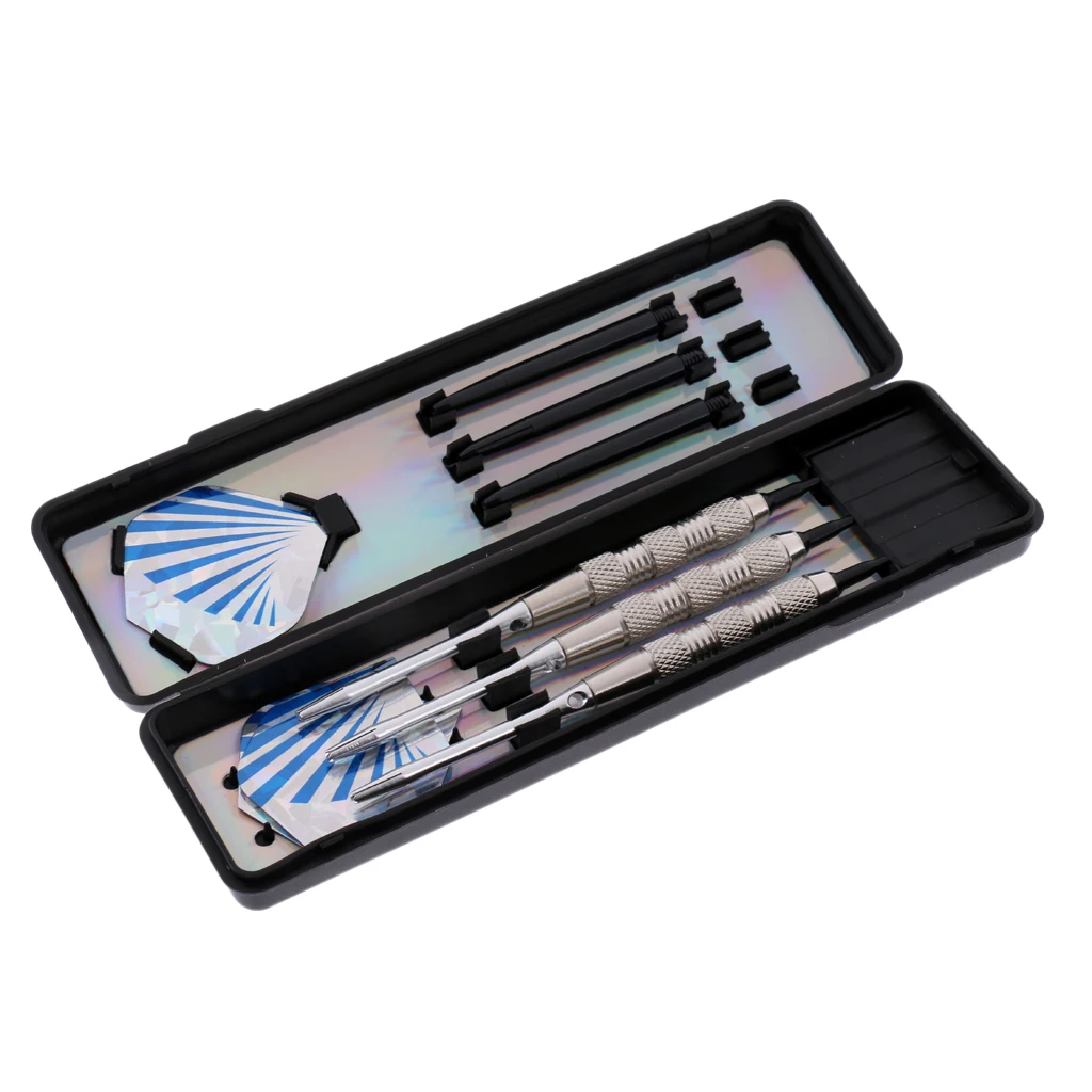 3 Pieces Professional Premium Soft Tip Darts Electronic Darts Iron Barrels witih Storage Box Darts Game for Family Adults Kids 3 Pieces Professional Premium Soft Tip Darts Electronic Darts Iron Barrels witih Storage Box Darts Game for Family Adults Kids