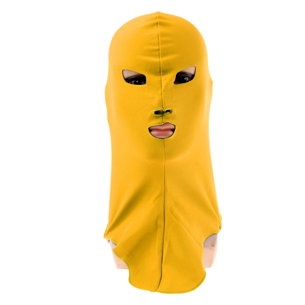 Diving Swimming Cap Full Face Mask Head and Neck Cover,UV Sun Protection Face Mask Swimming Equipment