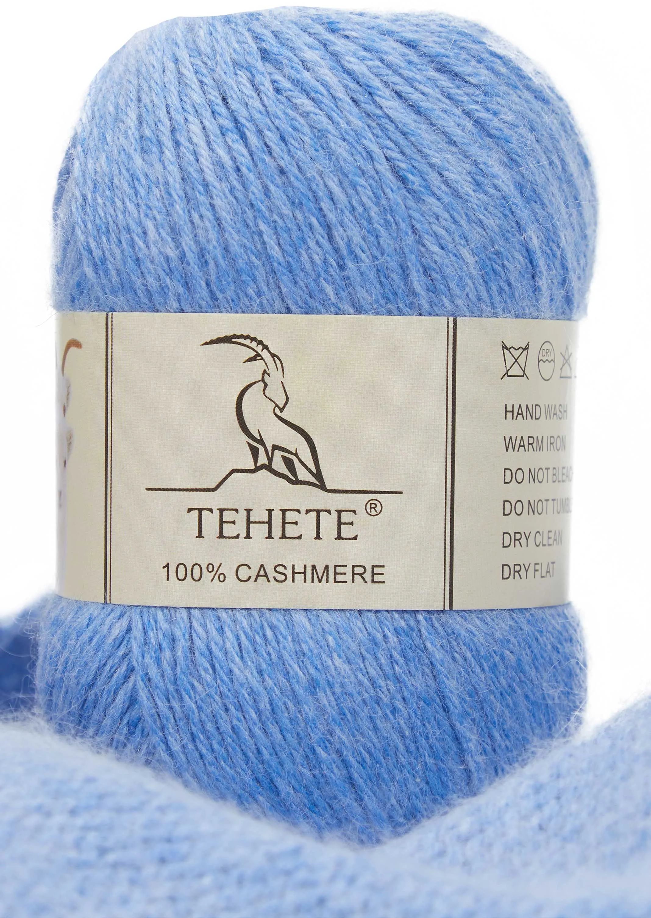 TEHETE 100% Cashmere Yarn 4-Ply Knitting Warm Soft Lightweight Luxurious Fuzzy Crocheting Yarn By Hand DIY Material Sewing Scarf 2