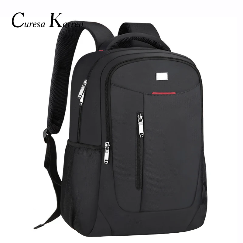 

Fashion college school travel business laptop backpack with usb charger for men