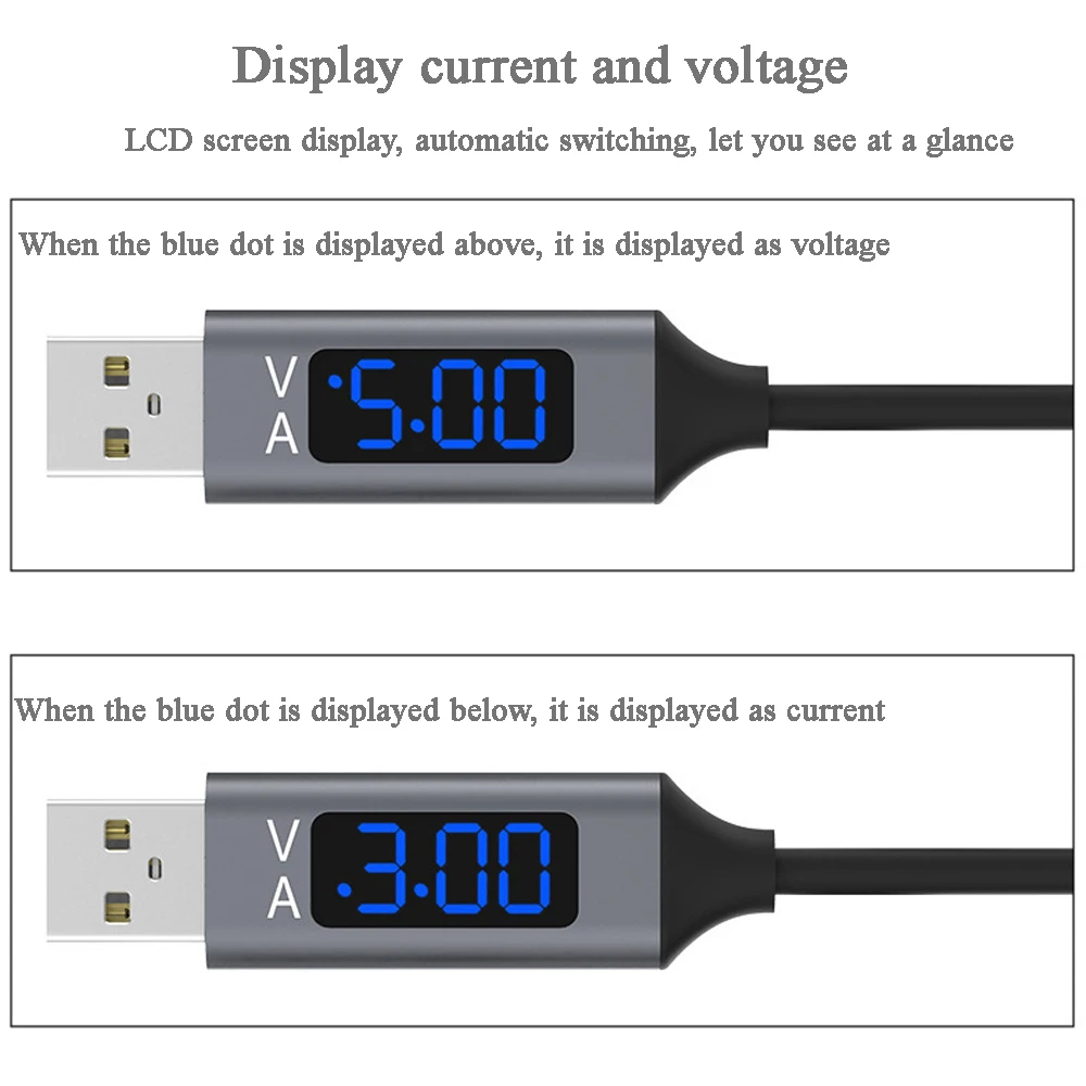 100 шт. 3а кабель с светодиодный цифровым дисплеем Micro USB 8 pin Дата-кабель для быстрой передачи данных Зарядка для iPh XS max для huawei телефонный кабель 1 м