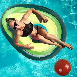 Inflatable Pool Raft Giant Lounge Swimming Ring Pool Swimming Life Circle Adult Buoy Pool Toys Water Swimming Float Mattres Gian