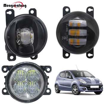 

Car LED Lens Fog Light Assembly For Nissan Pixo UA0 Hatchback 2009-2013 Front Bumper Fog Lamp Daytime Running Light 12V Styling