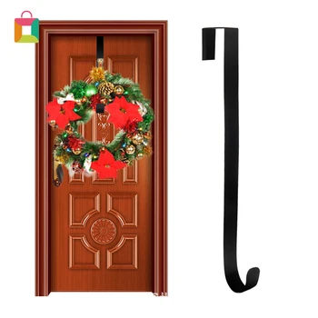 

Christmas Garland Hook Door Hanging Hook For Festival Ornaments Portable Metal Flower Wreath Hanger Home Storage Organizer Cozy