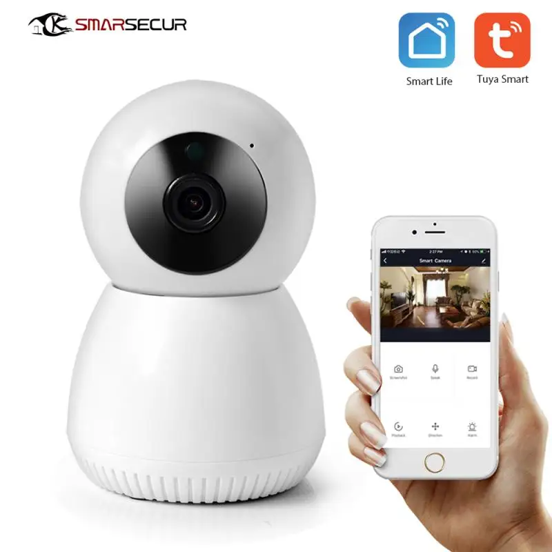 

1080P Wireless Smart IP Camera WiFi Home Security IR Night Vision Monitor Home Automation Compatible with Alexa Google Home