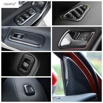 

Lapetus Carbon Fiber Interior Refit Fit For Mercedes Benz A Class W177 A200 A220 2019 2020 Inner Door Handle Bowl Cover Kit Trim
