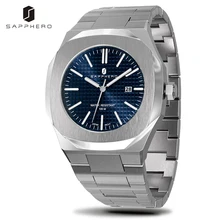

Sapphero Luxury Watch for Men MIYOTA Quartz Movement 100M Waterproof Stainless Steel Case Wristwatch Casaul Sport Business Clock