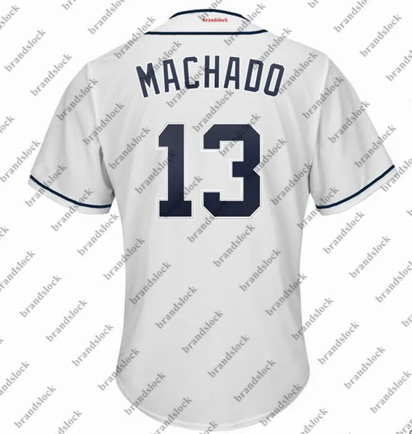 Мужской Manny Machado заказной Сан-Diego Джерси США бейсбольная Джерси