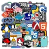 50 Pcs/Pack Programming Graffiti Stickers Hacker Stickers Java Notebook Decals For Luggage Skateboard Laptop Programmer Sticker ► Photo 1/6