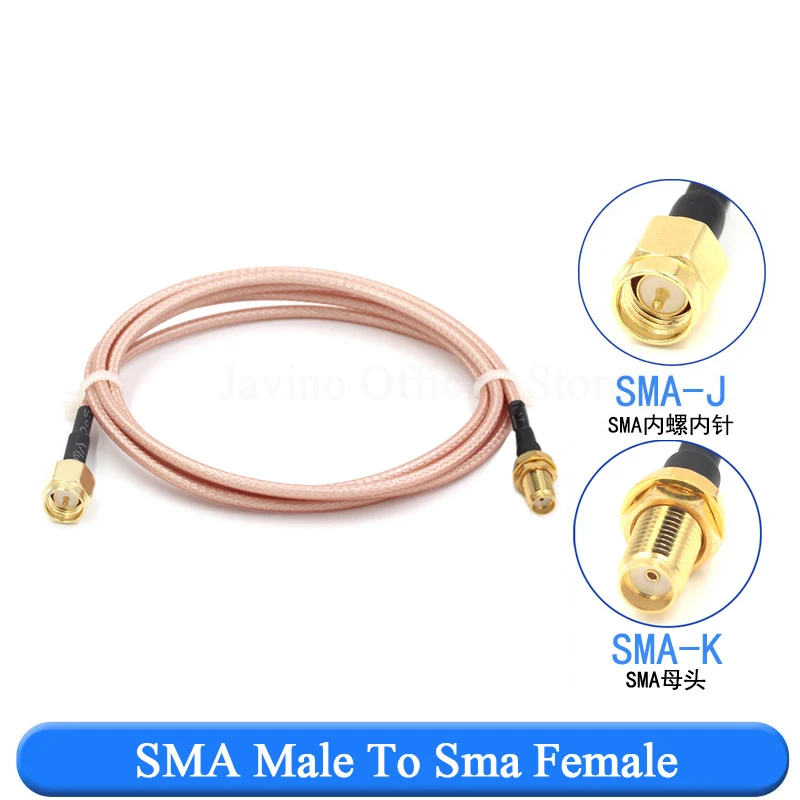 Di Alta Qualità SMA Maschio Dritto A SMA Maschio Ad Angolo Retto - Foto 2