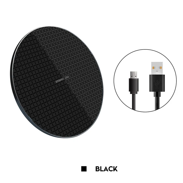 huawei wireless charger 10w wireless charger for iphone11 xs max x xr 8plus fast charge mobile phone charger for ulefone doogee samsung note 9 8 s10plus apple watch and phone charger Wireless Chargers