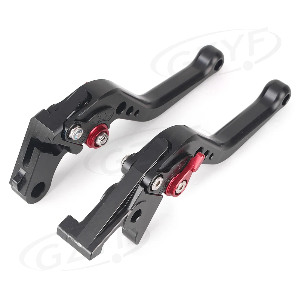 Короткие тормозные рычаги сцепления Набор для Honda CBR600F2 CBR600F3 CBR600F4 CBR600F4I 1991-2007 и CBR900RR 1993-1999 - Цвет: Black Red