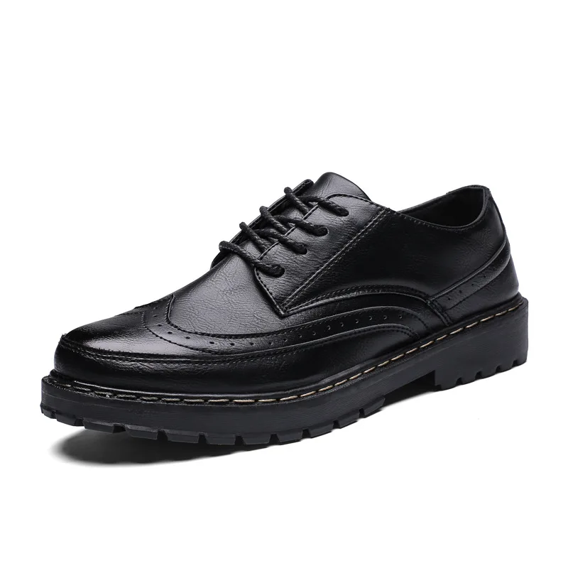 

Autumn And Winter Low Top Bullock Paragraph Four Seasons Rub Color Leather Shoes England Retro Outdoor Casual Versatile Trendy S