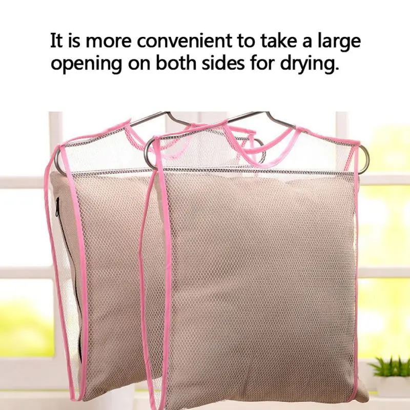 High-quality Durable Universal Folding Breathable Cushion Drying Fixed Nets Balcony Hanger Net Dry Bag