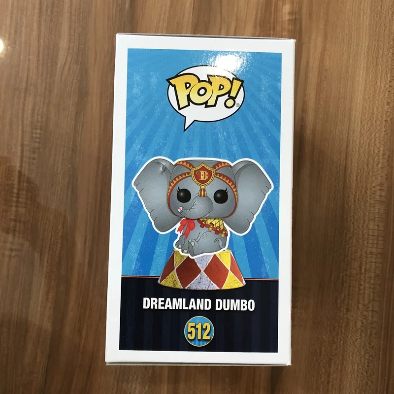 Эксклюзивный официальный Funko pop Dumbo (Live) Red Dreamland Виниловая фигурка Коллекционная