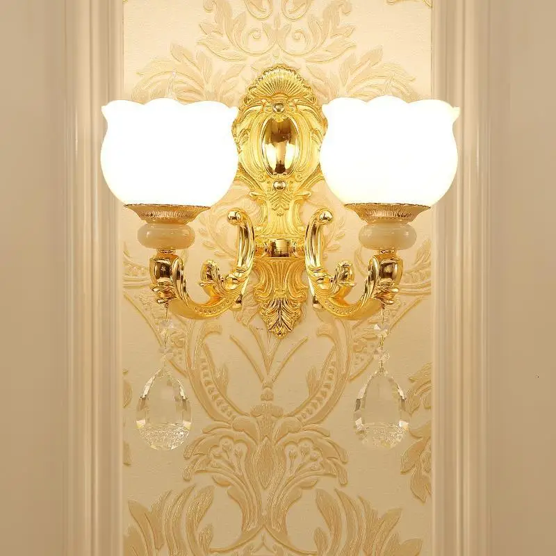 Wandlampe Badkamer Verlichting Lampara де Vanity свет кристалл Aplique Luz сравнению аппликация Murale люминесцентный светильник Настенный светильник