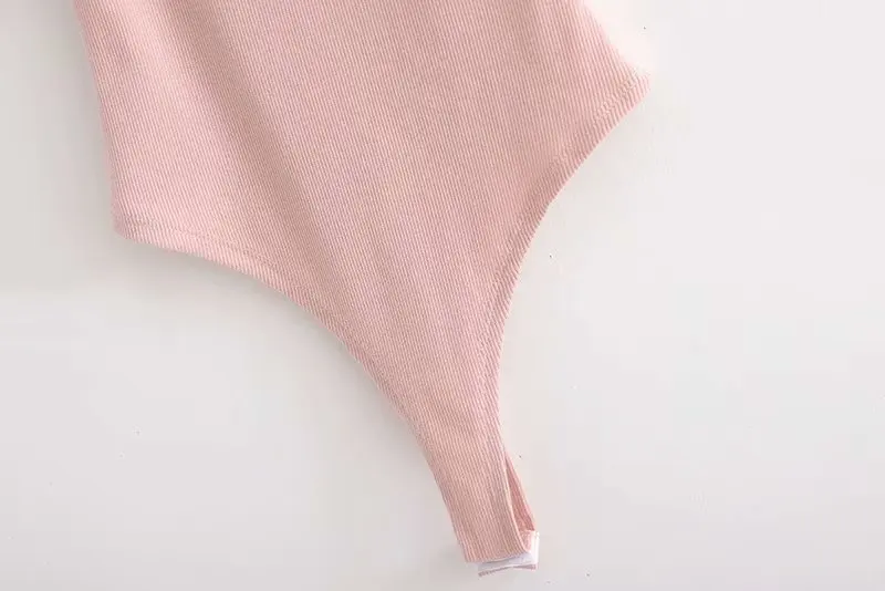 Candy-color Rib Knit Bodysuit Women Spaghetti Strap Sexy Tops Summer Playsuit Body mujer XDWM2957