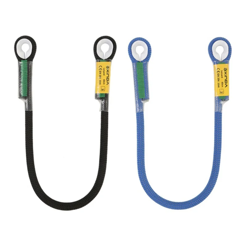 10.5mm Rescue Lanyard Eye-to-eye Protective Sling Loop Rappelling Rope Professional Rock Climbing Mountaineering Accessories