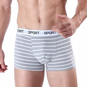 

Men's Boxer Soft Striped Underpants Knickers Shorts Sexy Underwear
