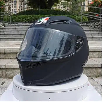 

dql Motorcycle helmet man riding car four seasons cool motorcycle with tail motocross capacete