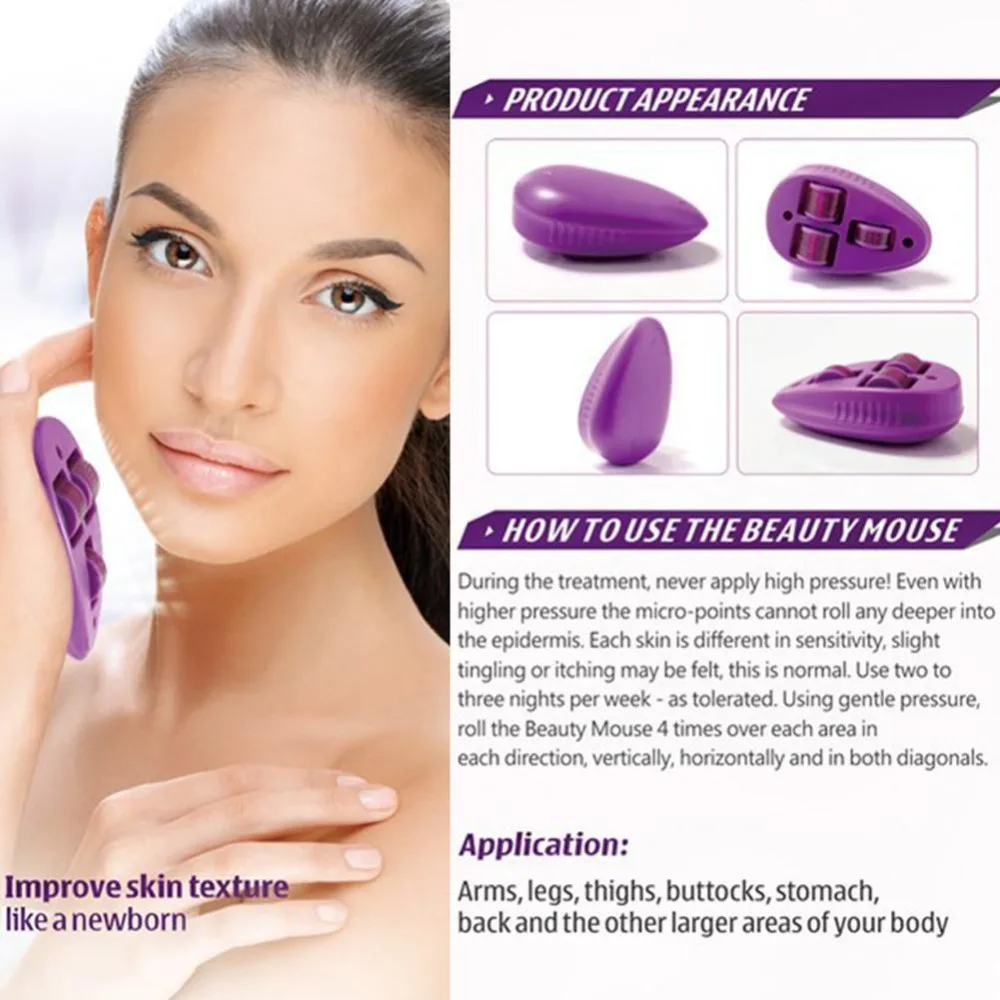 Dermaing микро ролик красоты для ухода за кожей и тела мышь микро титановая игла Dr ручка иглы машины