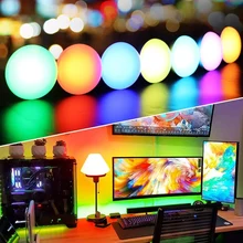 Топ-Смарт-лампочка WiFi светодиодный E27 RGB светильник с регулируемой яркостью энергии работает для Google Alexa домашний многоцветный светильник